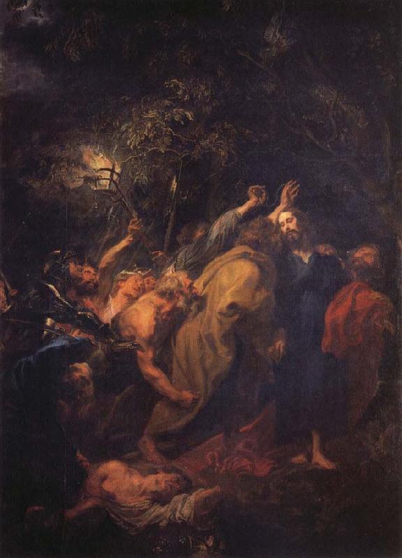 Anthony Van Dyck Arrest of Christ France oil painting art
